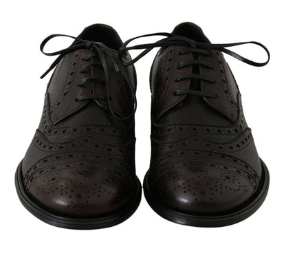  - Elegant Wingtip Derby Dress Shoes