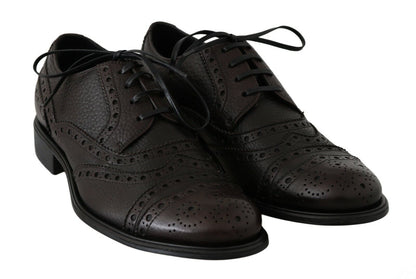  - Elegant Wingtip Derby Dress Shoes