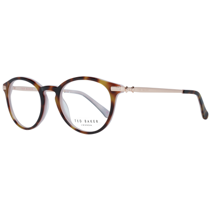 Chic Brown Round Full-Rim Fashion Frames - The Luxe Alliance