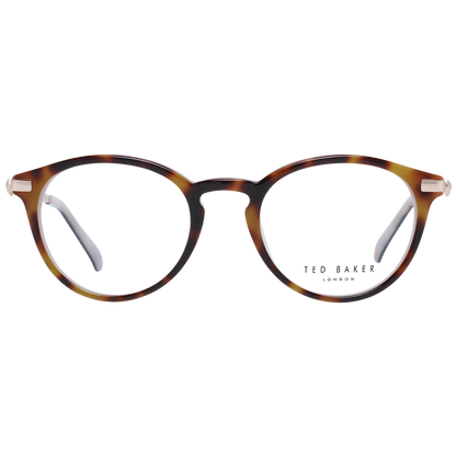 Chic Brown Round Full-Rim Fashion Frames - The Luxe Alliance