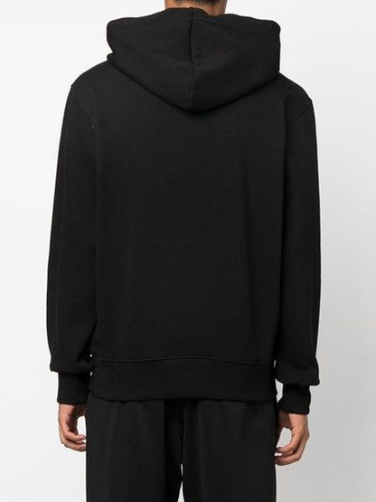  - Chic Black Hooded Sweatshirt