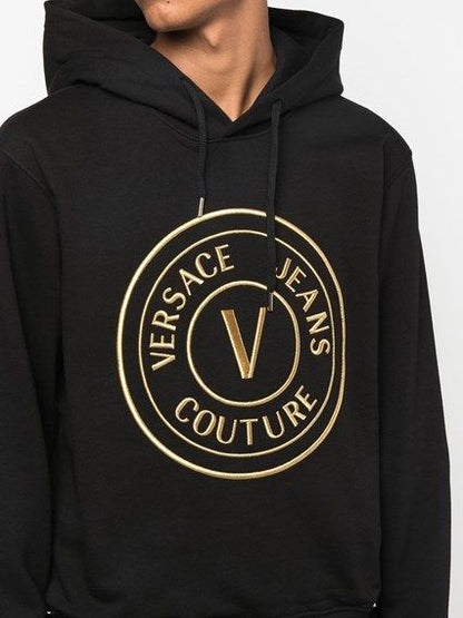  - Chic Black Hooded Sweatshirt