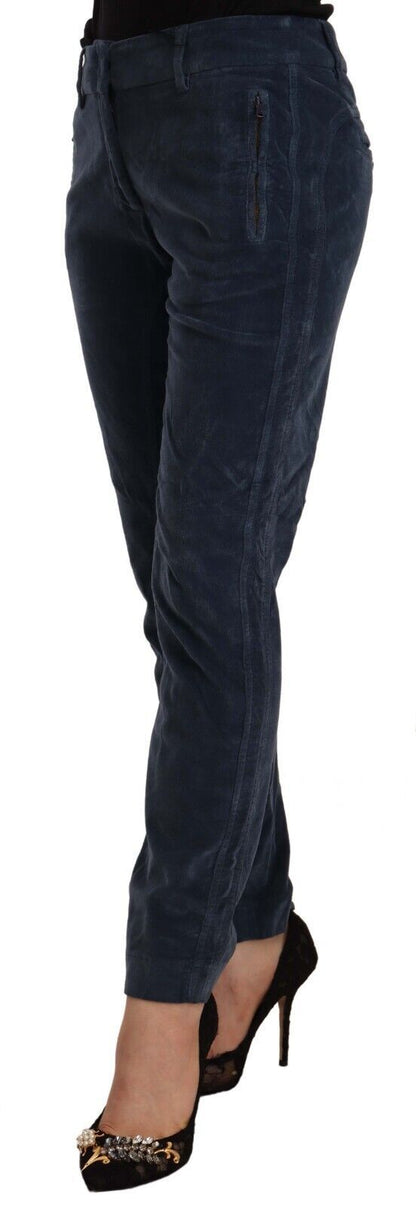  - Elegant Tapered Cotton Blend Pants