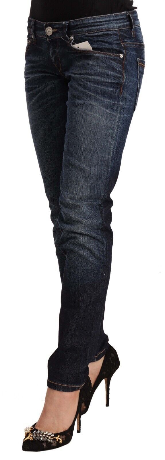  - Chic Low Waist Skinny Denim Jeans