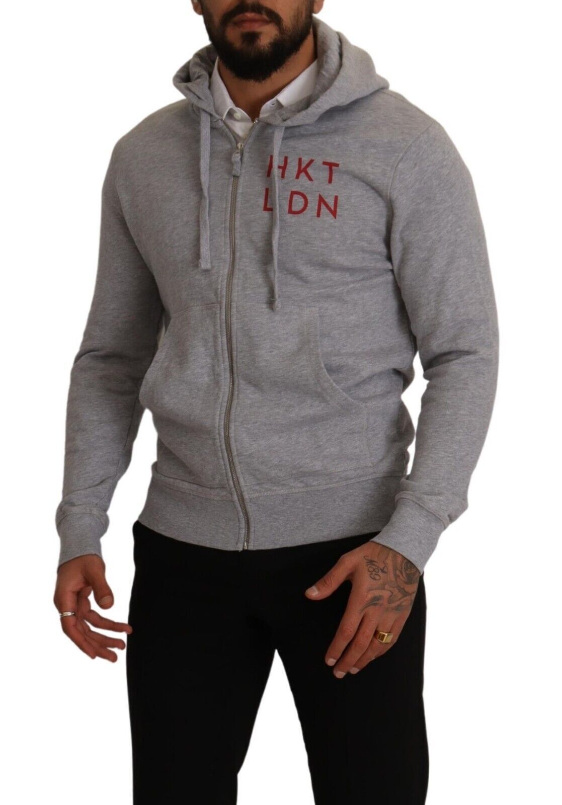  - Elegant Hackett Full Zip Hooded Sweater