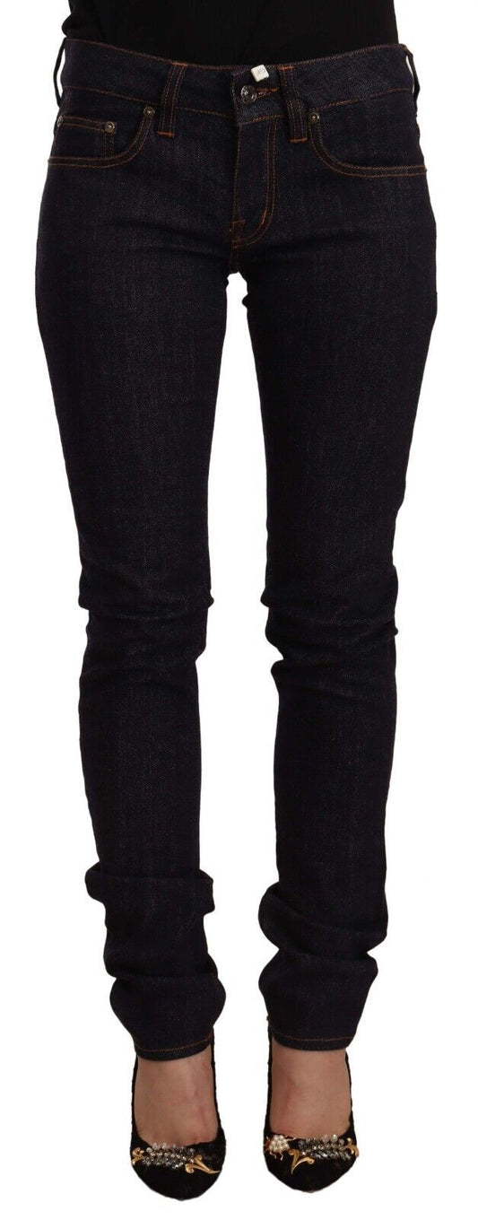  - Chic Black Slim Fit Designer Jeans
