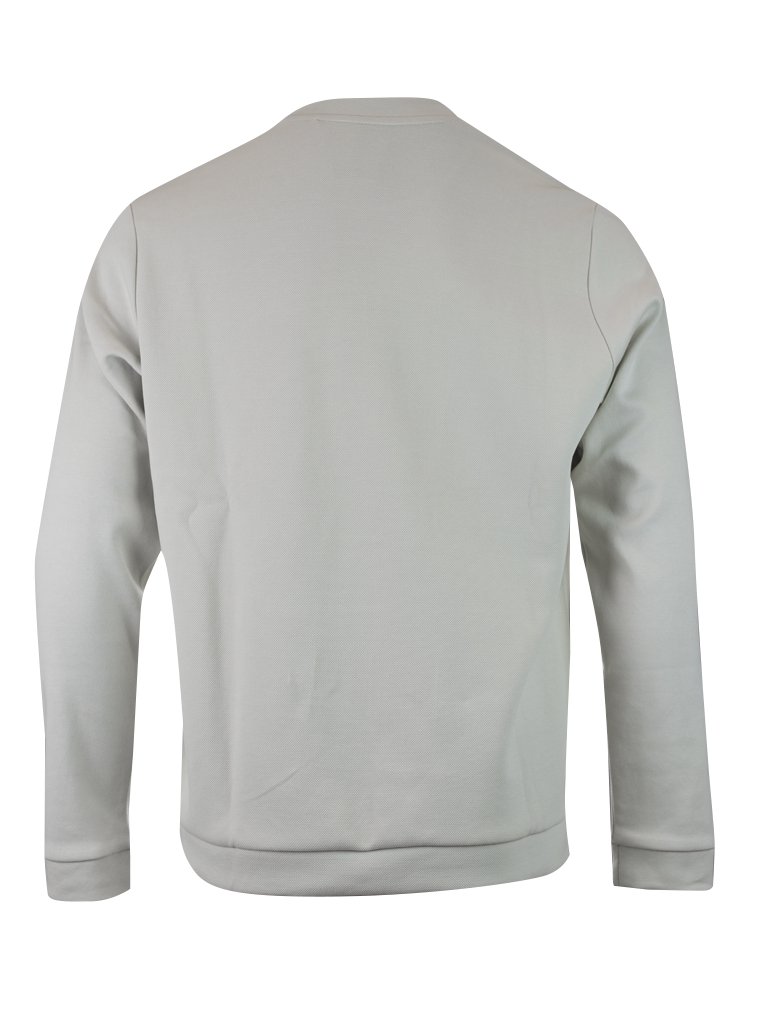  - Elegant Beige Cotton Sweatshirt