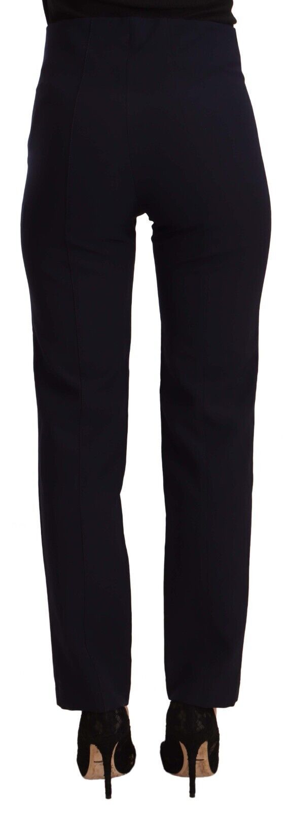  - Sleek High Waist Straight Cut Pants