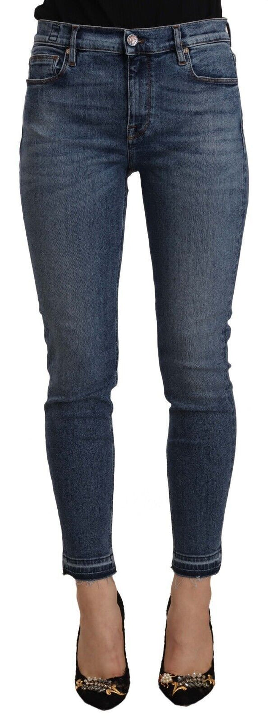  - Chic Slim Fit Blue Washed Jeans