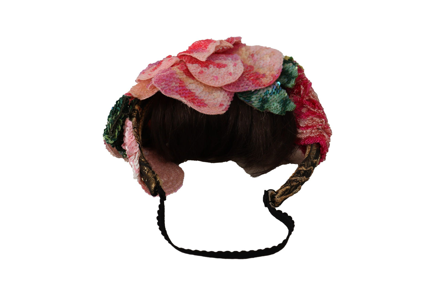  - Multicolored Sequined Diadem Headband