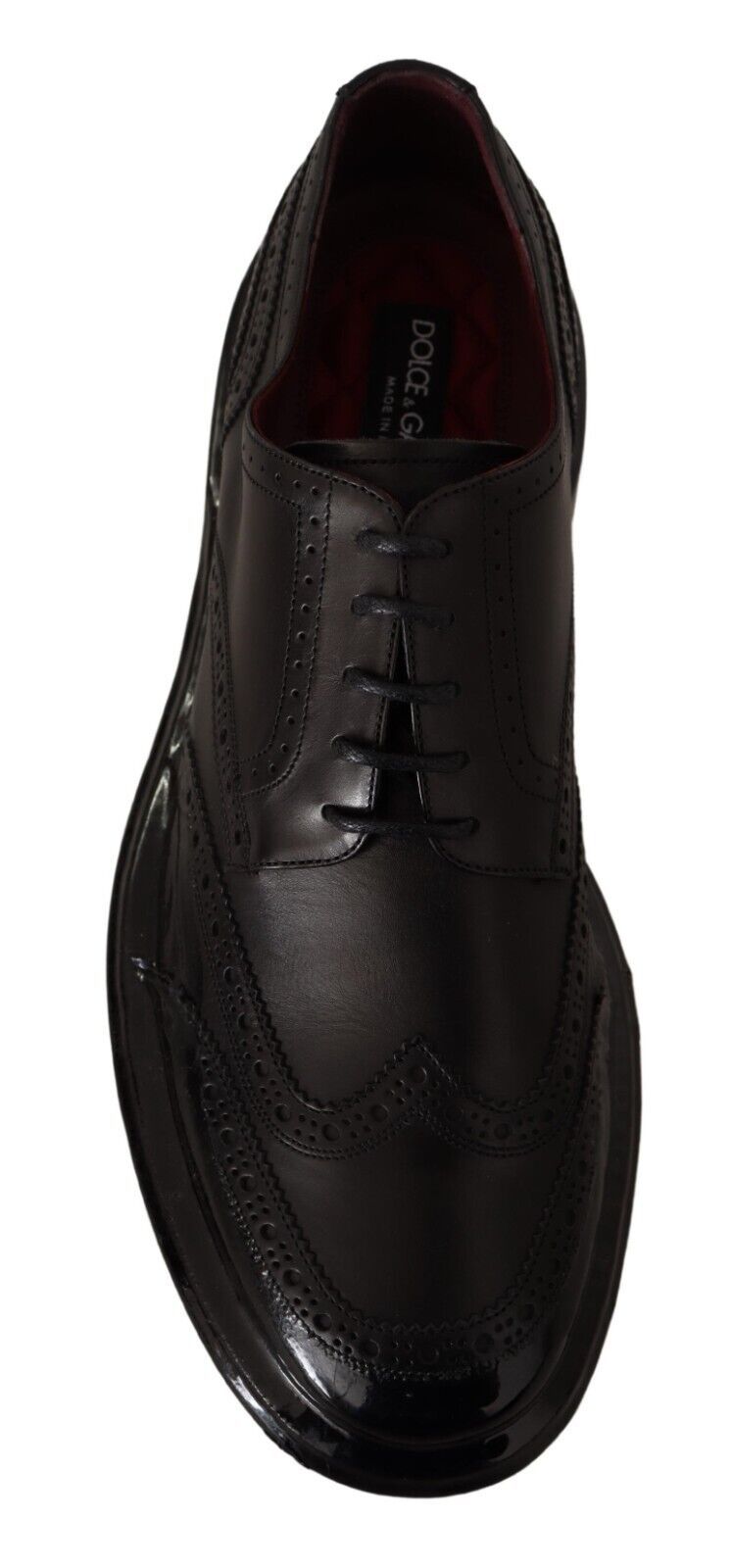  - Elegant Calfskin Derby Oxford Wingtips