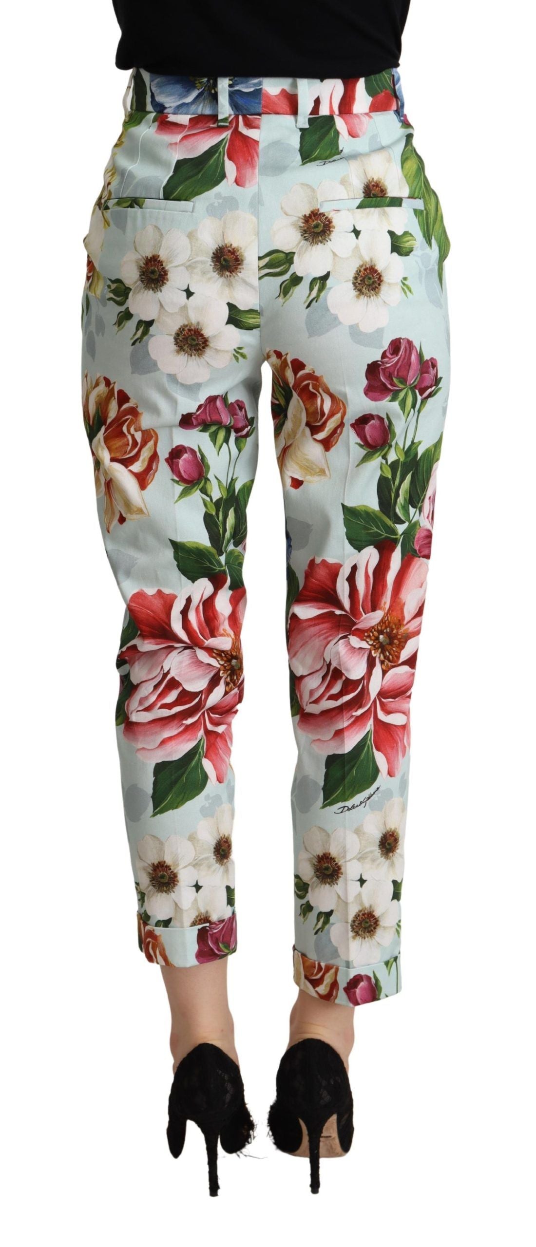  - Elevate Your Chic with Floral Tapered Pants