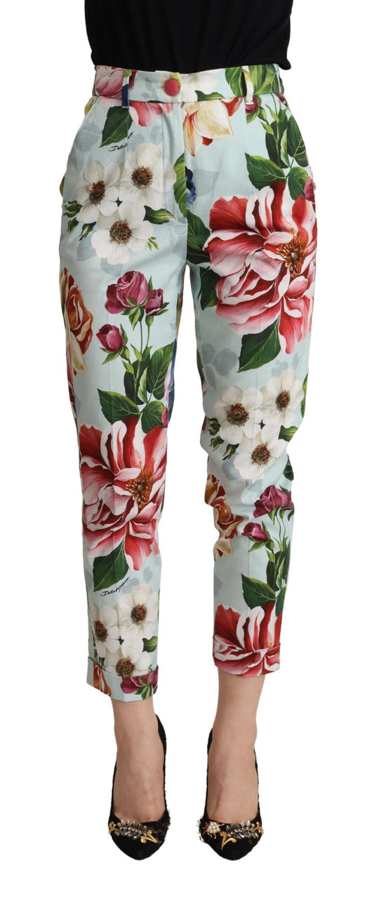  - Elevate Your Chic with Floral Tapered Pants