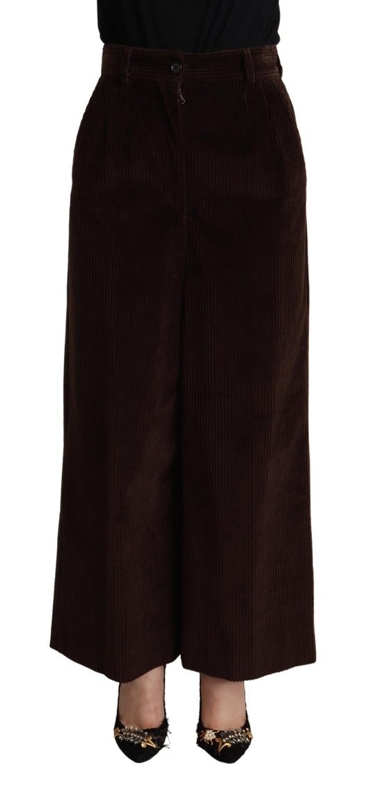  - Elegant High-Waisted Wide Leg Pants