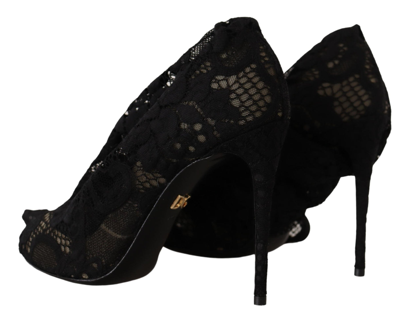 Dolce & Gabbana Stretch Sock Boots in Sleek Black