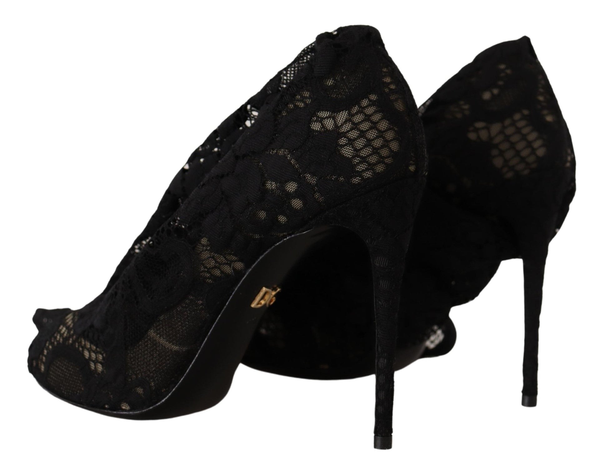 Dolce & Gabbana Stretch Sock Boots in Sleek Black
