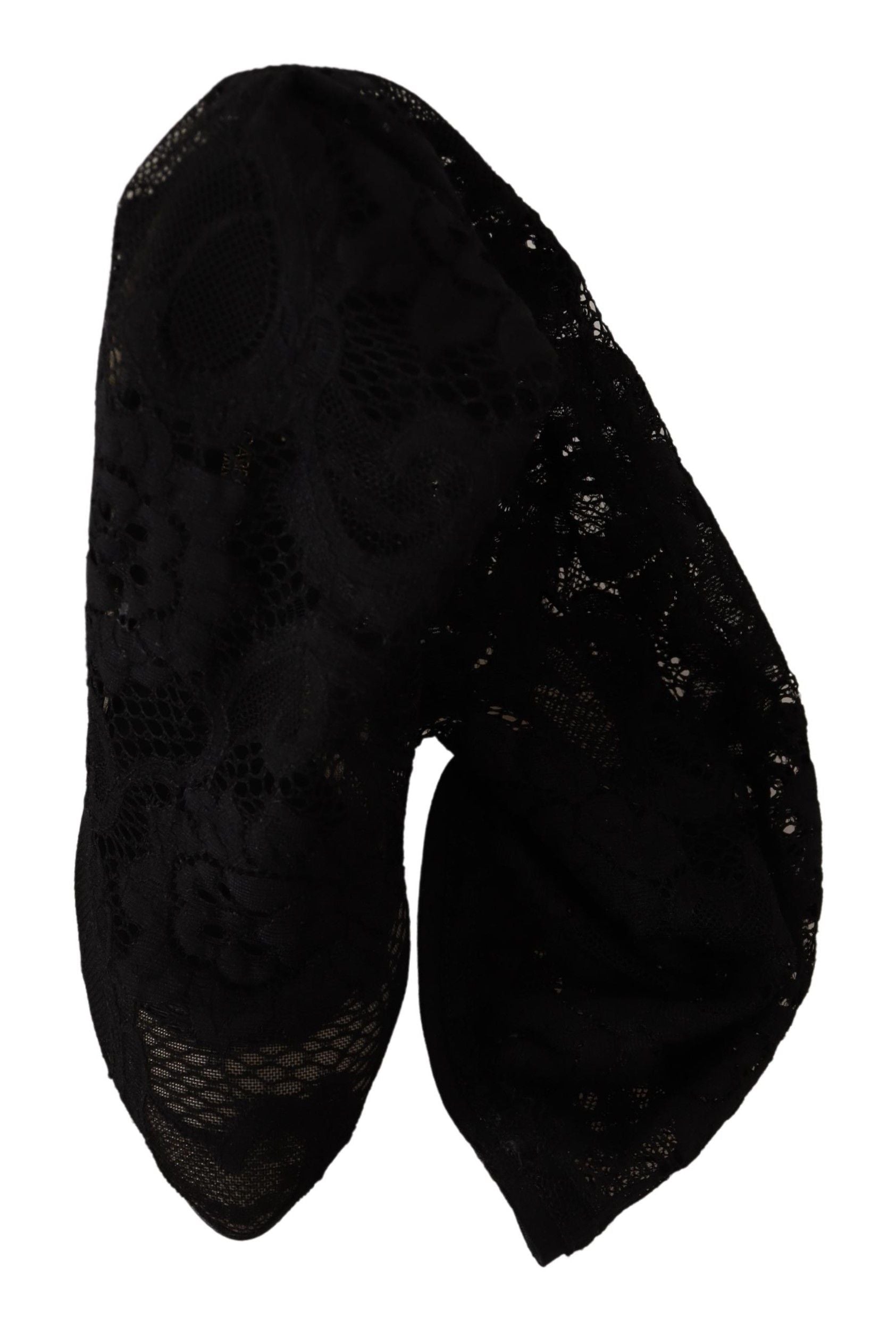 Dolce & Gabbana Stretch Sock Boots in Sleek Black