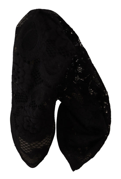 Dolce & Gabbana Stretch Sock Boots in Sleek Black