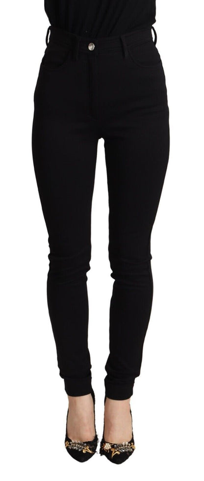  - Elegant High-Waisted Slim Fit Pants