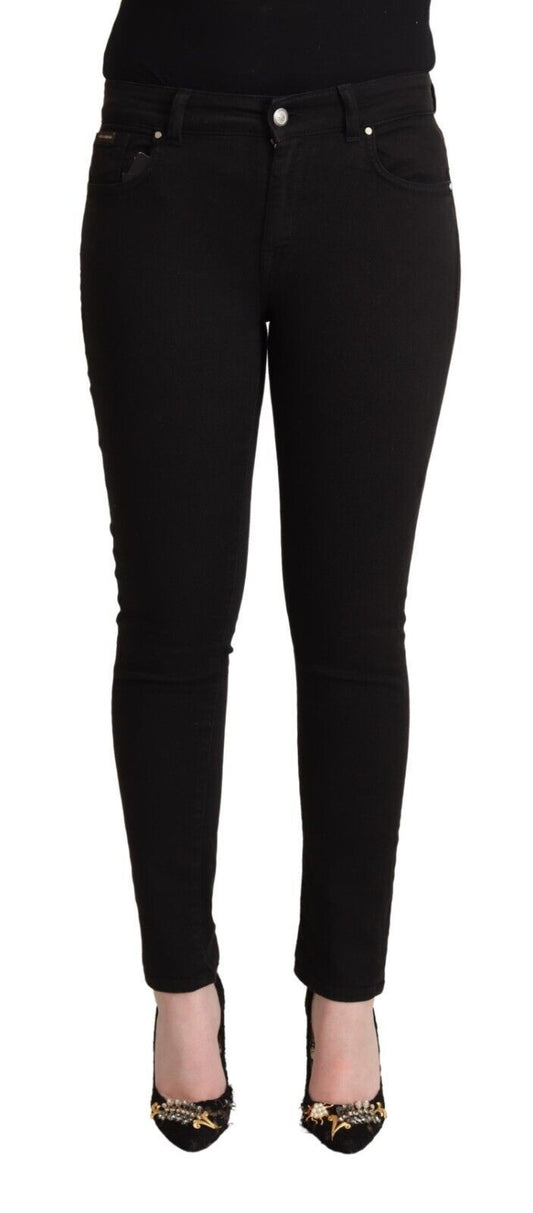  - Chic Slim Fit Black Denim Jeans