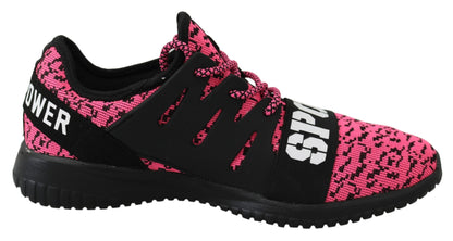  - Chic Pink Blush Athletic Sneakers