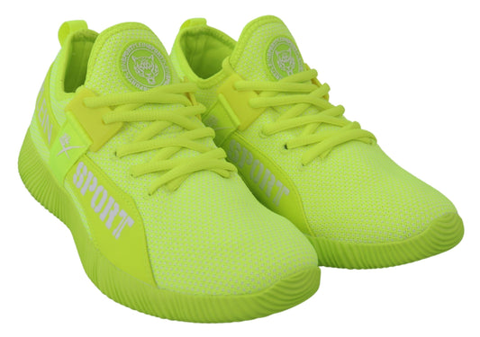  - Electrify Your Step with Yellow Carter Sport Sneakers