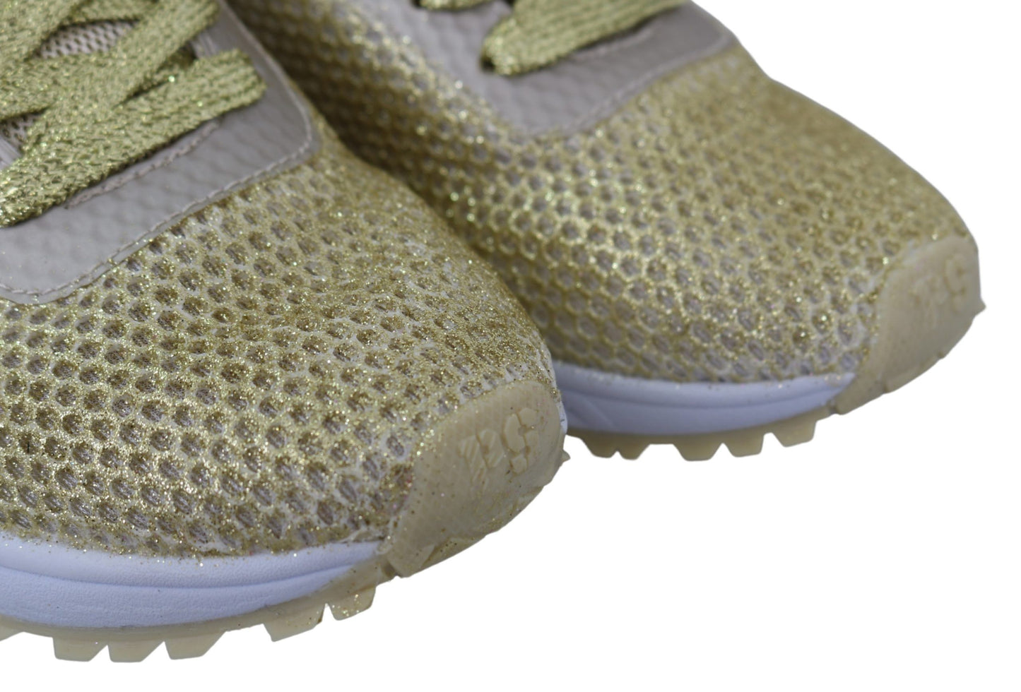  - Exquisite Gold Polyester Sport Sneakers