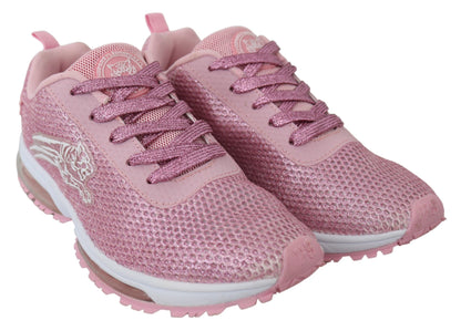  - Chic Powder Pink High-Craft Sneakers