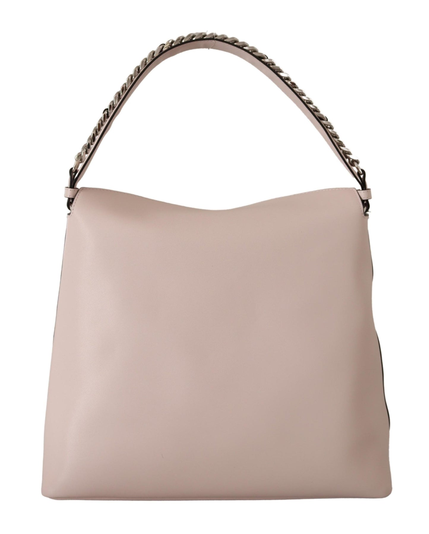  - Elegant Mauve Chalk Leather Shoulder Bag