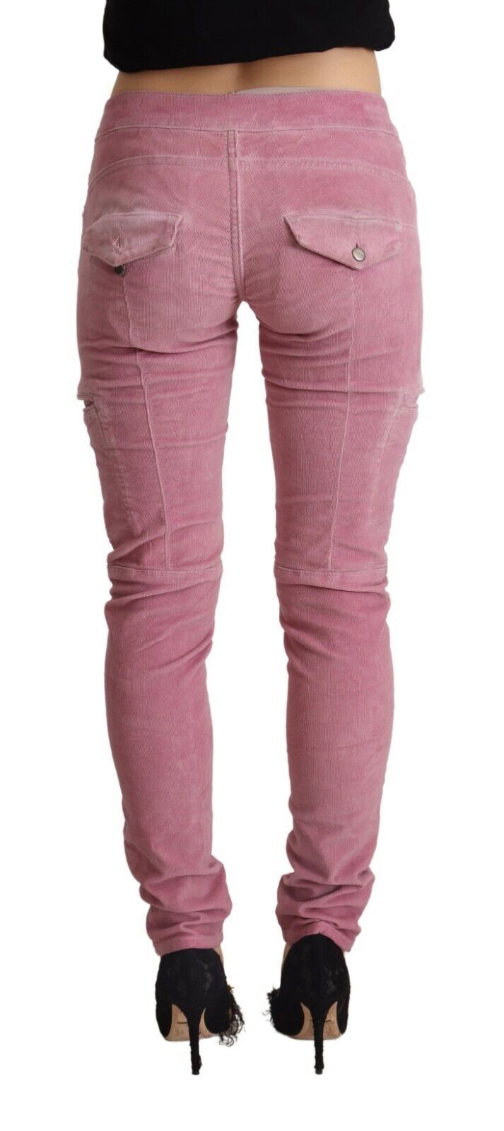  - Chic Pink Low Waist Skinny Jeans