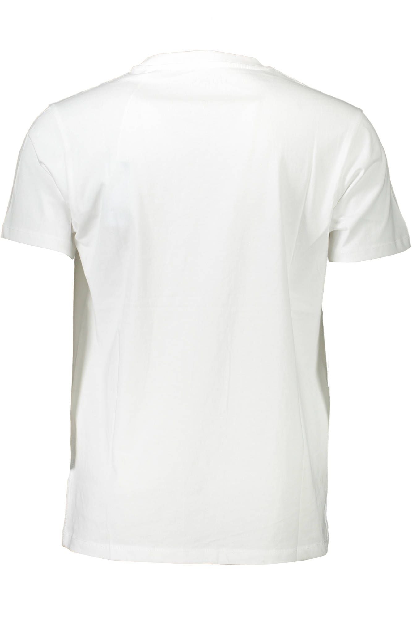  - White Cotton Men T-Shirt