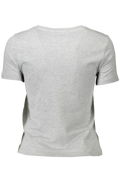  - Gray Cotton Women Top