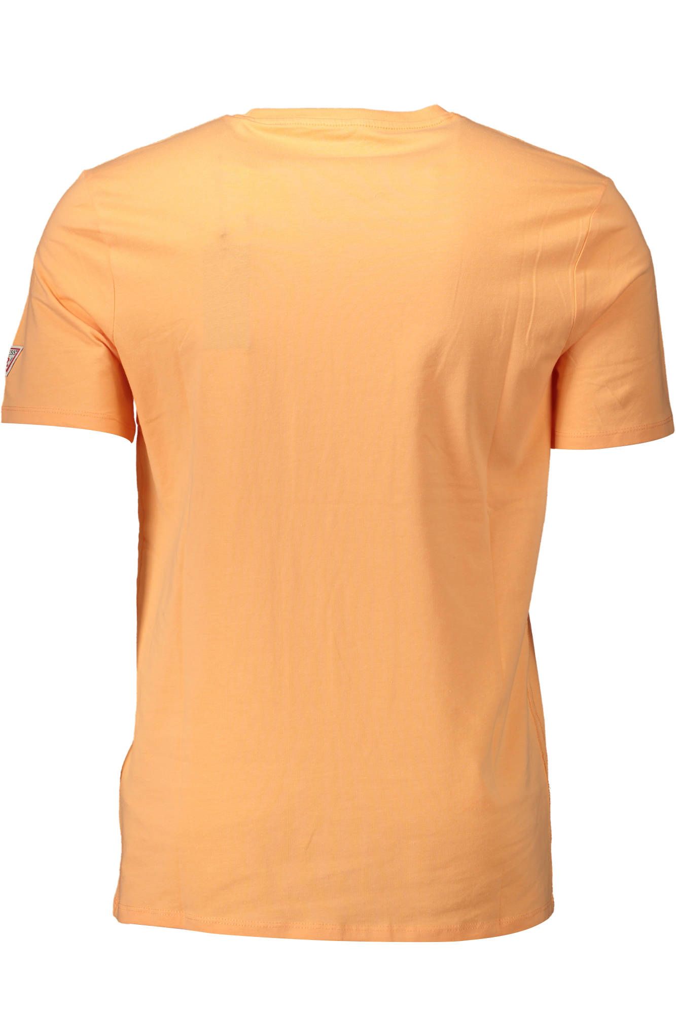  - Orange Cotton Men T-Shirt