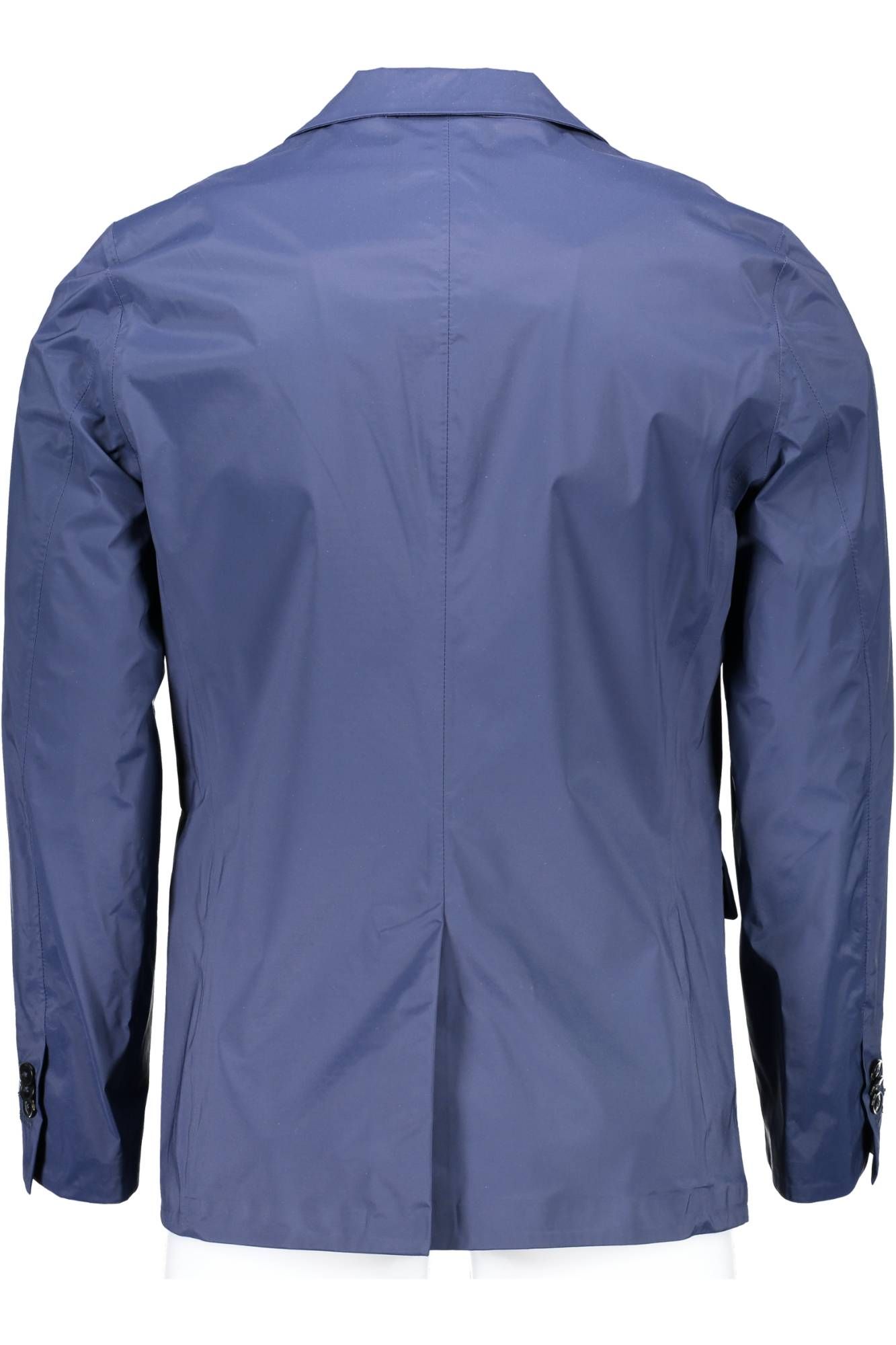  - Blue Nylon Men Jacket