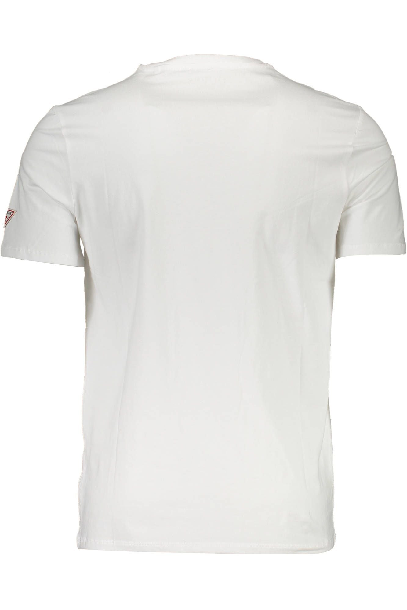  - White Cotton Men T-Shirt