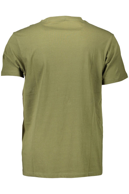 Green Cotton Men T-Shirt - The Luxe Alliance