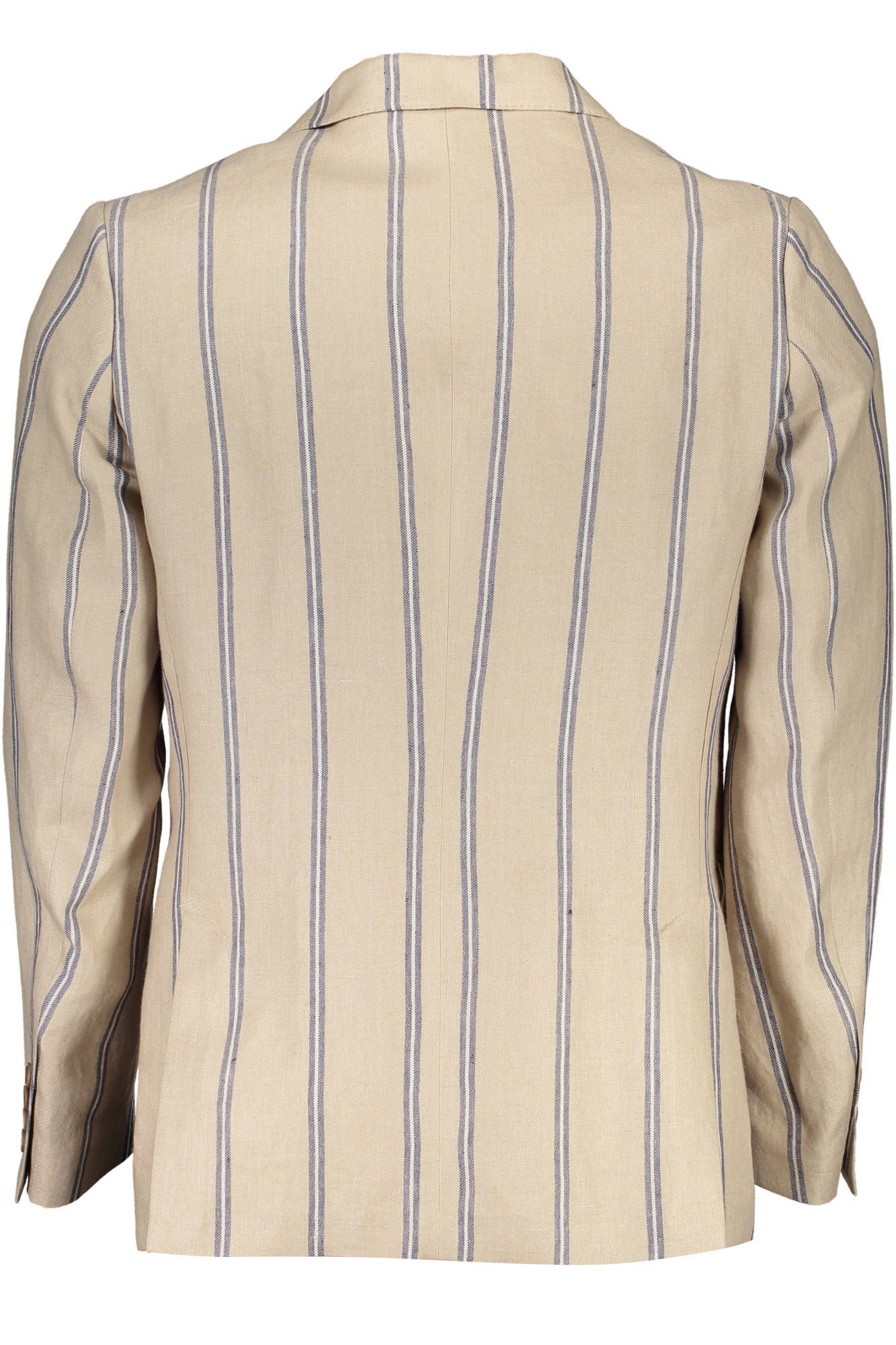  - Beige Linen Men Jacket