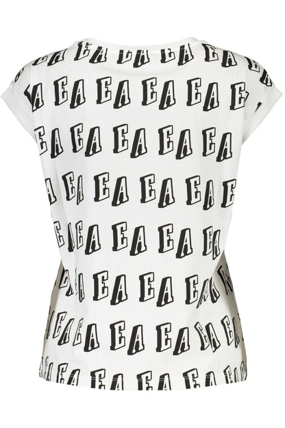  - White Cotton Women Top