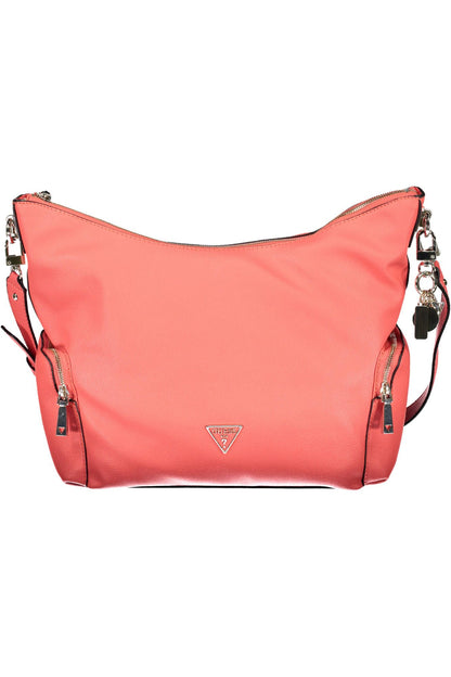 Pink Polyethylene Women Handbag - The Luxe Alliance