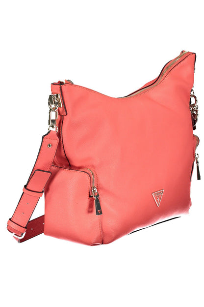 Pink Polyethylene Women Handbag - The Luxe Alliance