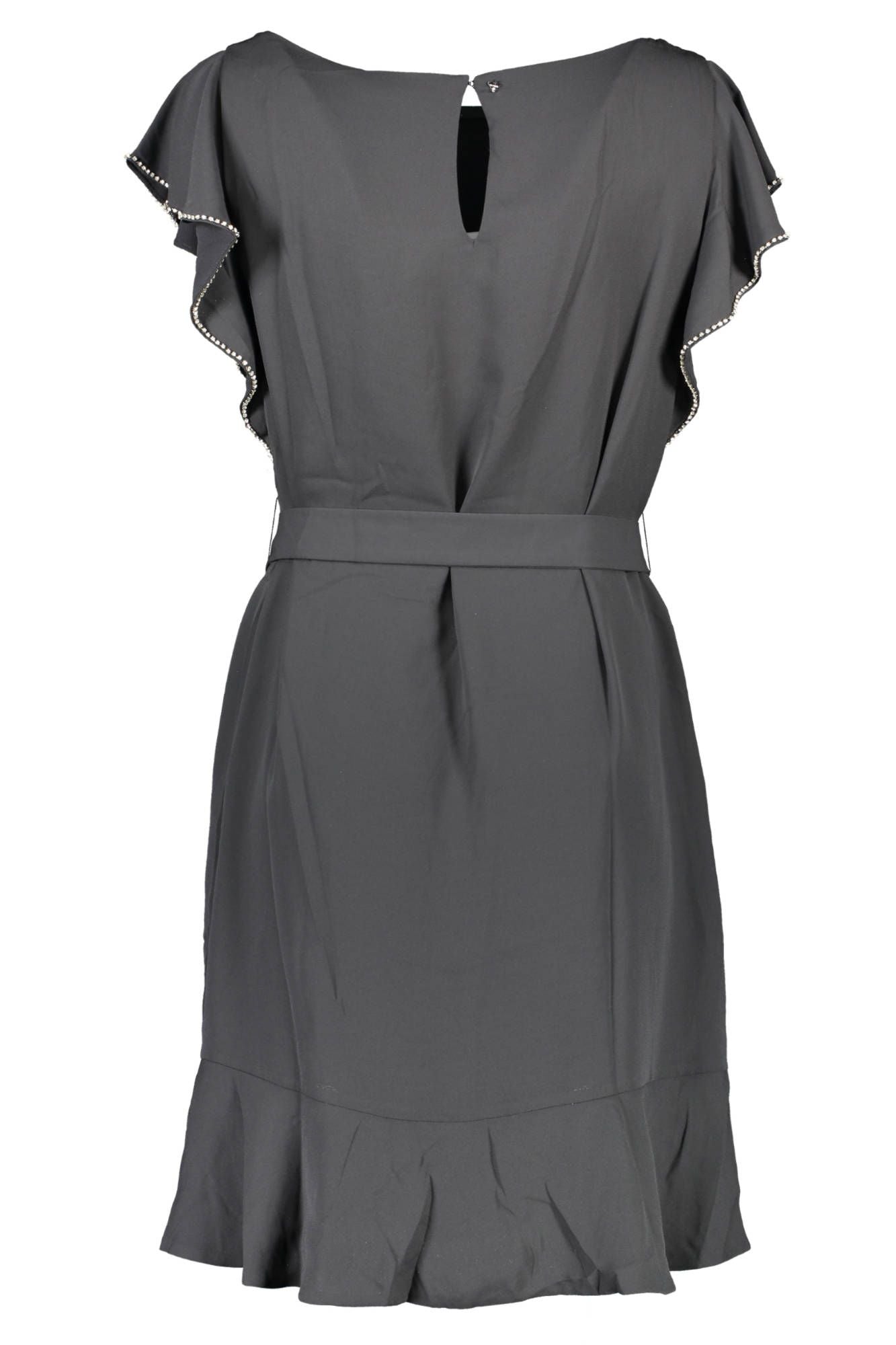 Black Polyester Women Dress - The Luxe Alliance