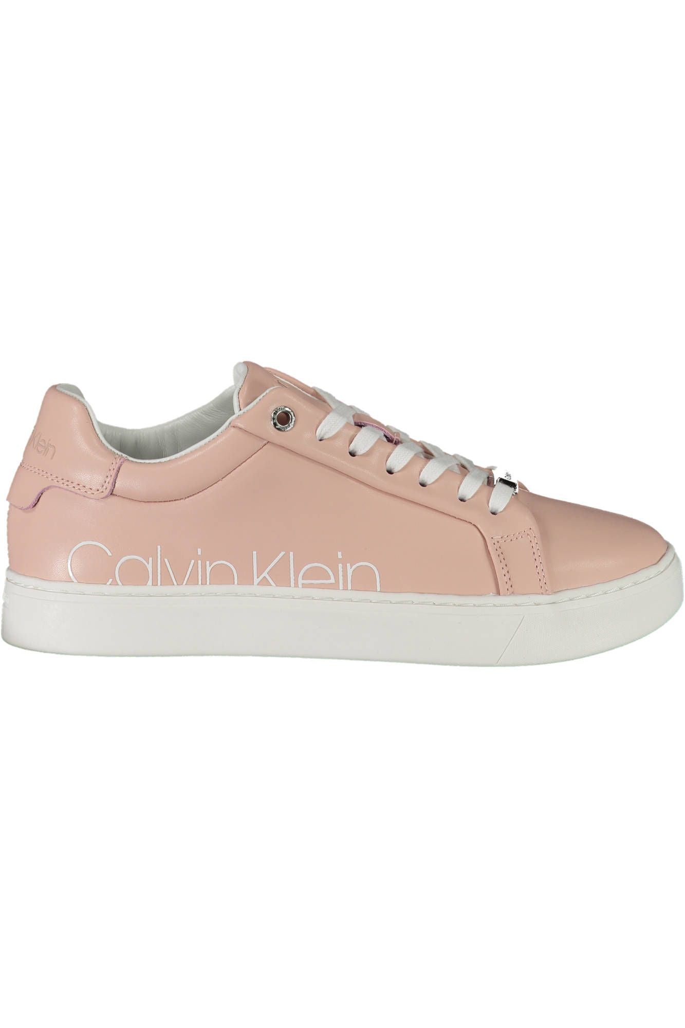 Pink Leather Women Sneaker - The Luxe Alliance