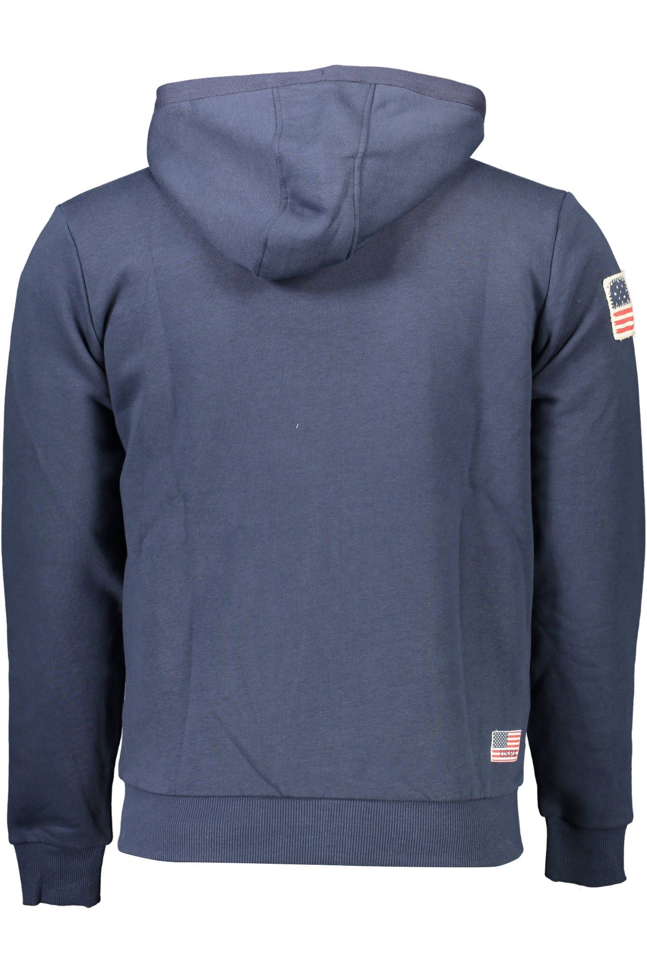 U.S. POLO ASSN. Blue Cotton Men's Hooded Sweatshirt