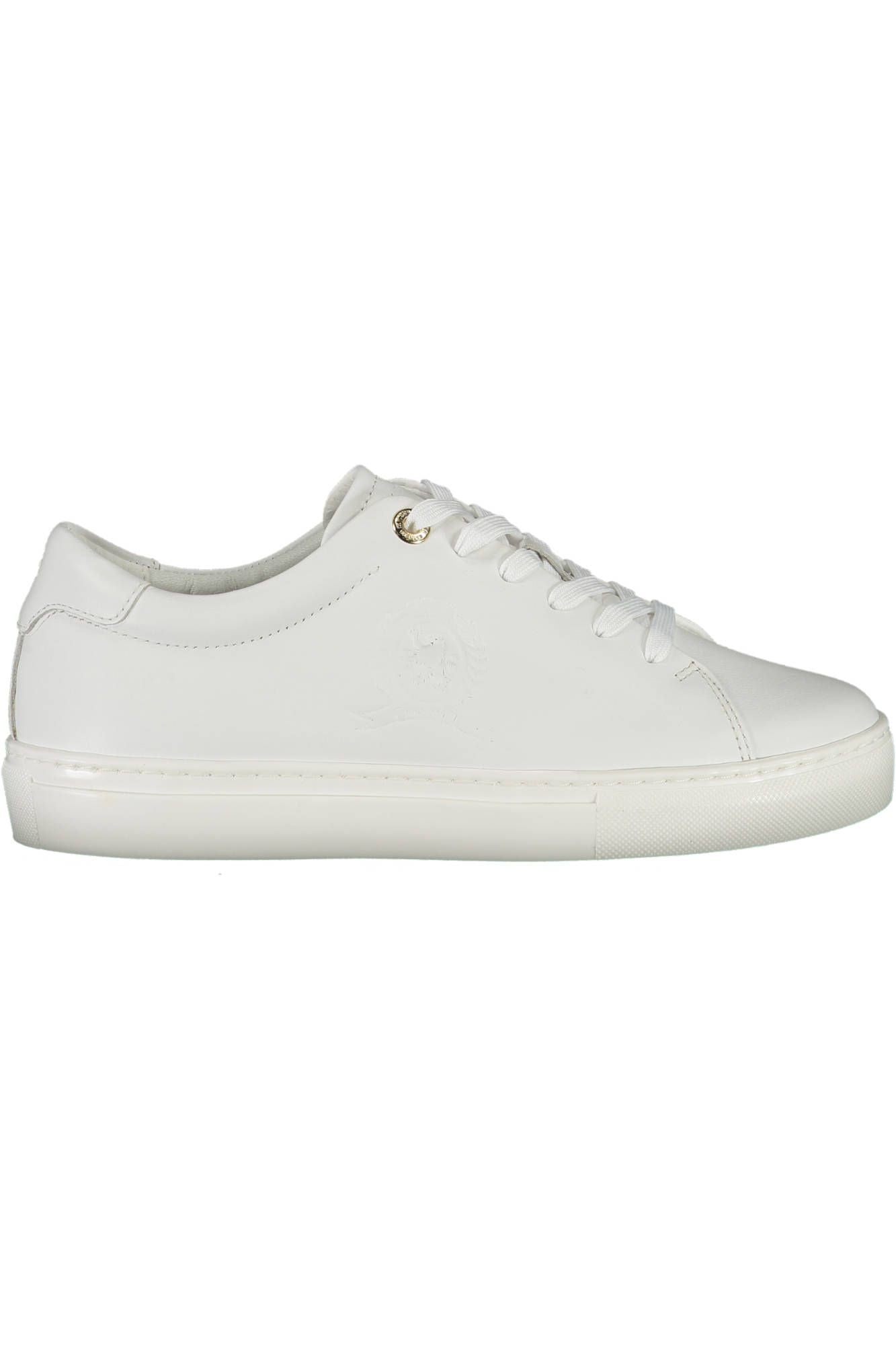 White Leather Women Sneaker - The Luxe Alliance