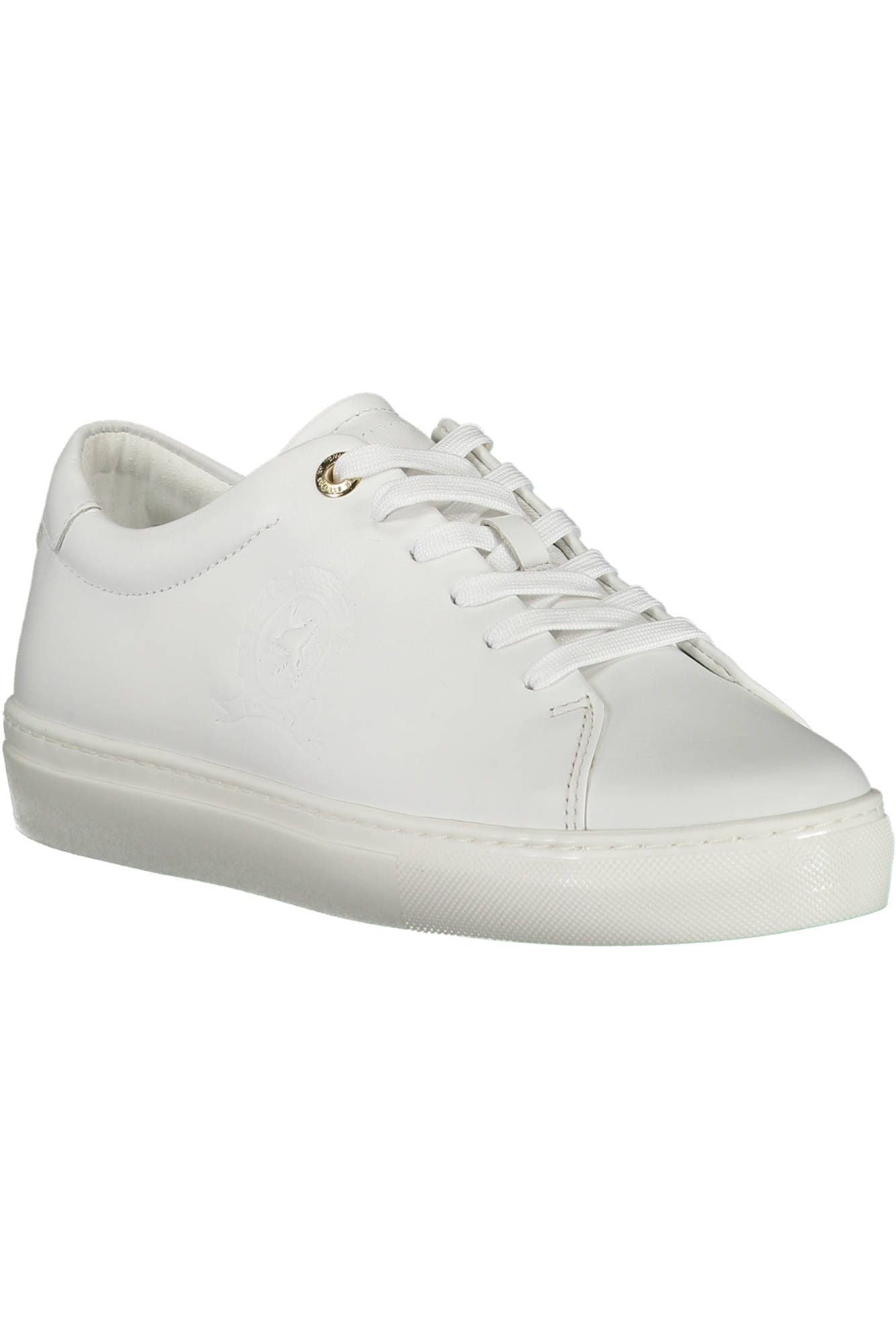 White Leather Women Sneaker - The Luxe Alliance