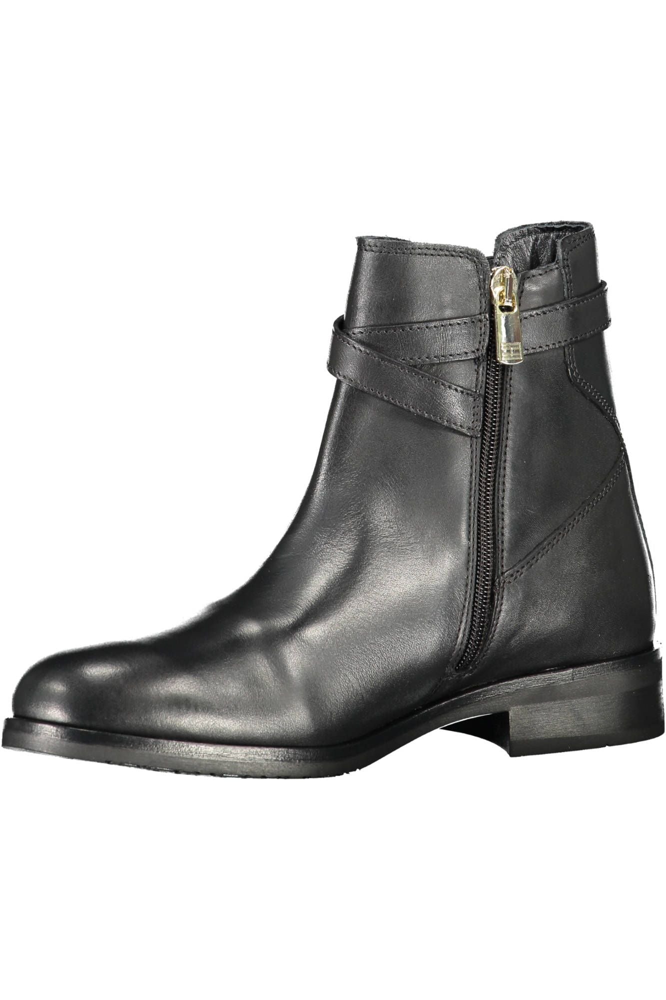 Black Leather Women Boot - The Luxe Alliance