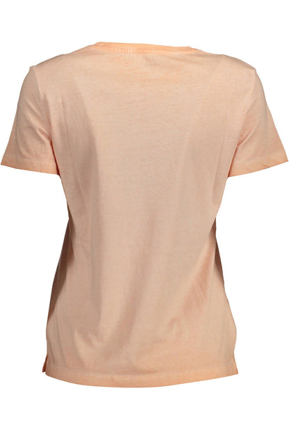  - Pink Cotton Women T-Shirt