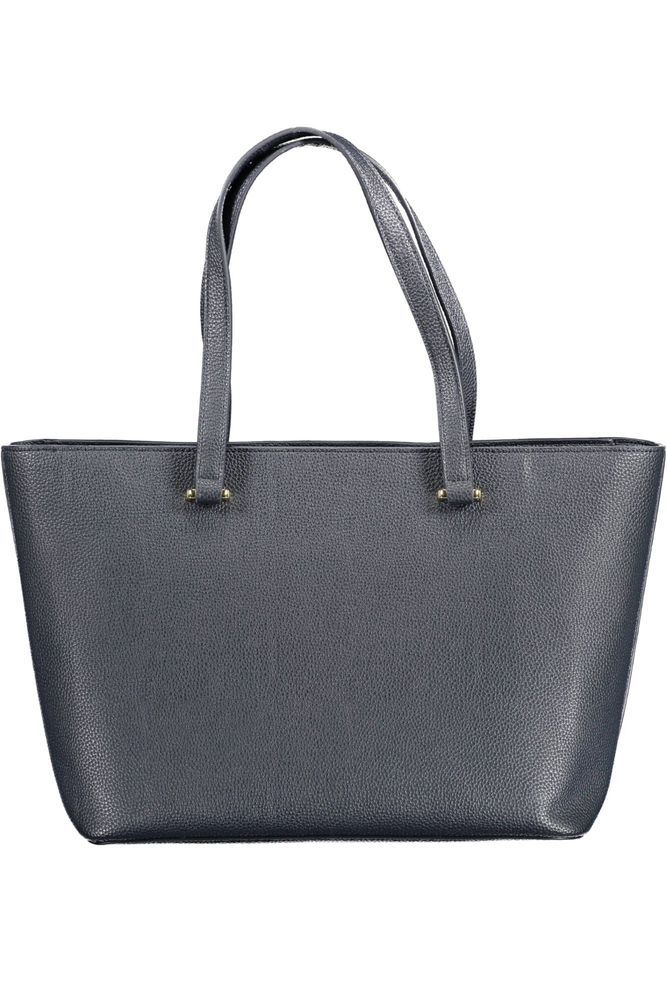 Blue Polyethylene Women Handbag - The Luxe Alliance