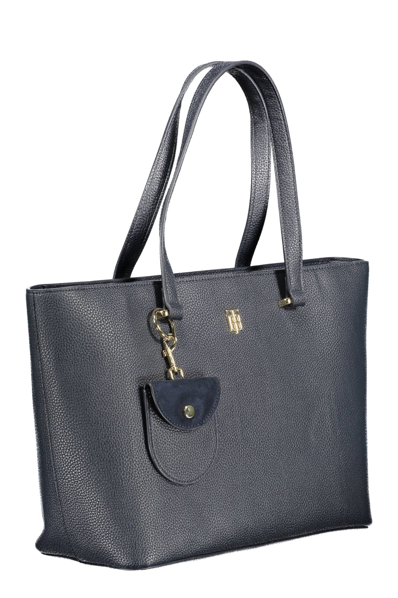 Blue Polyethylene Women Handbag - The Luxe Alliance