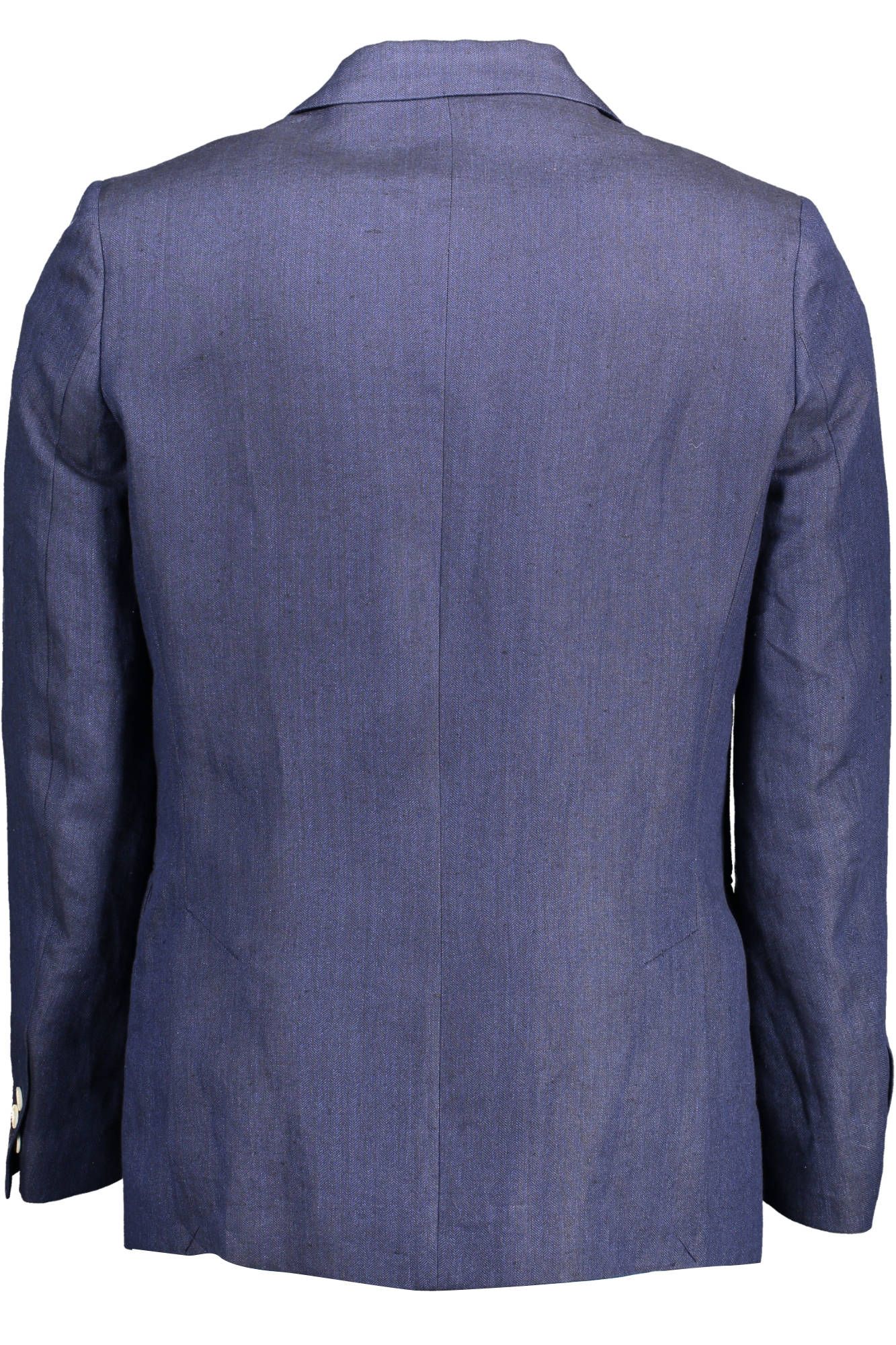  - Blue Linen Men Jacket